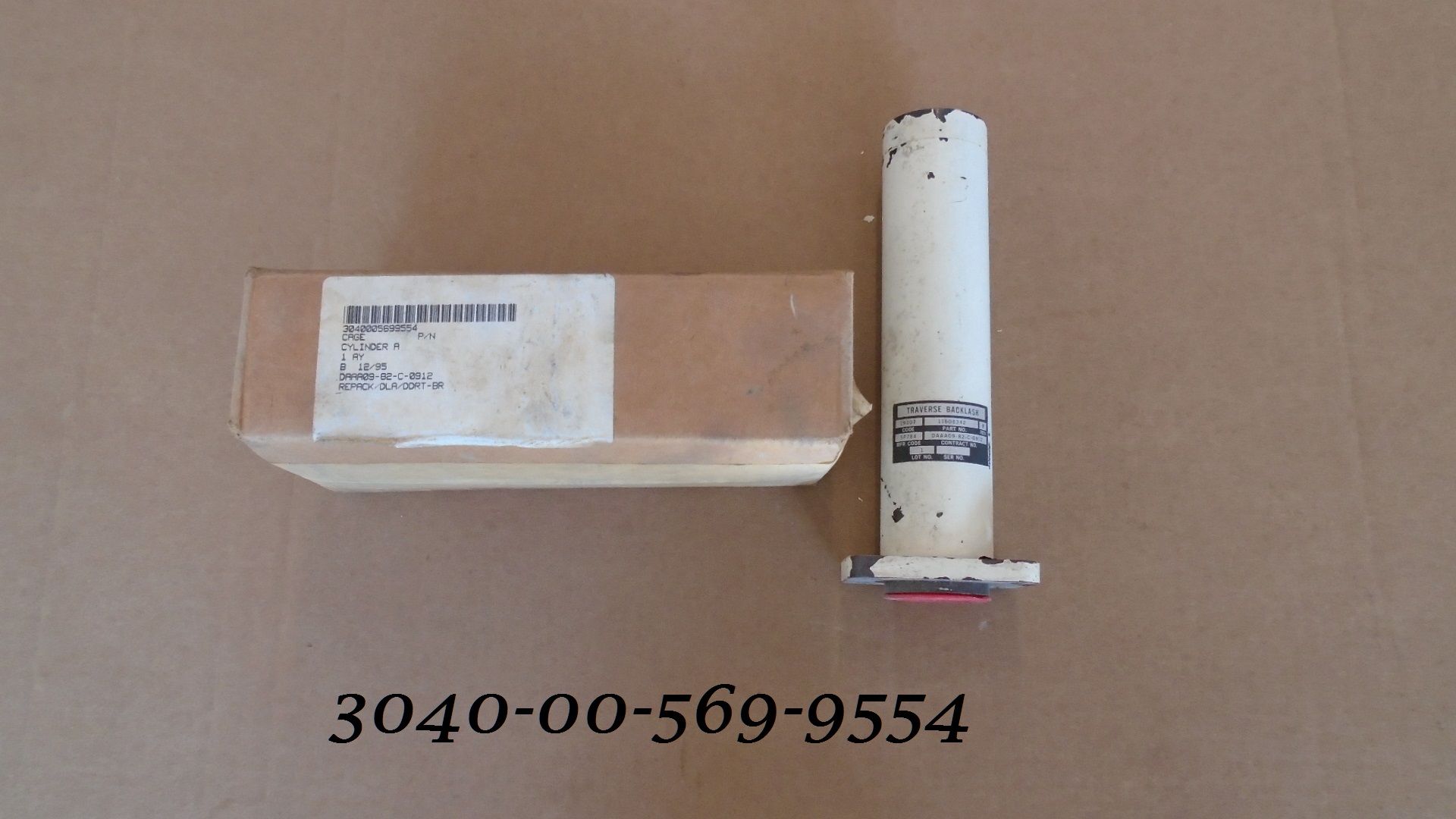 SİLİNDİR MONTAJI, ÇALIŞTIRMA, HAT NSN: 3040-00-569-9554