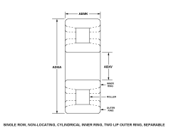 RULMAN,MAKARALI,SİLİNDİRİK NSN: 3110-00-190-6666