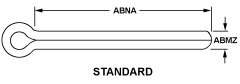 TOPLU IĞNE, ÇATAL NSN: 5315-00-013-7214