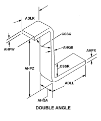 BRAKET, ÇIFT AÇILI NSN: 5340-01-010-6172