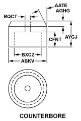 İZOLATÖR, KASE NSN: 5970-00-734-8919
