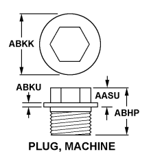 FIŞ, MAKINE DIŞI NSN: 5365-01-048-8643